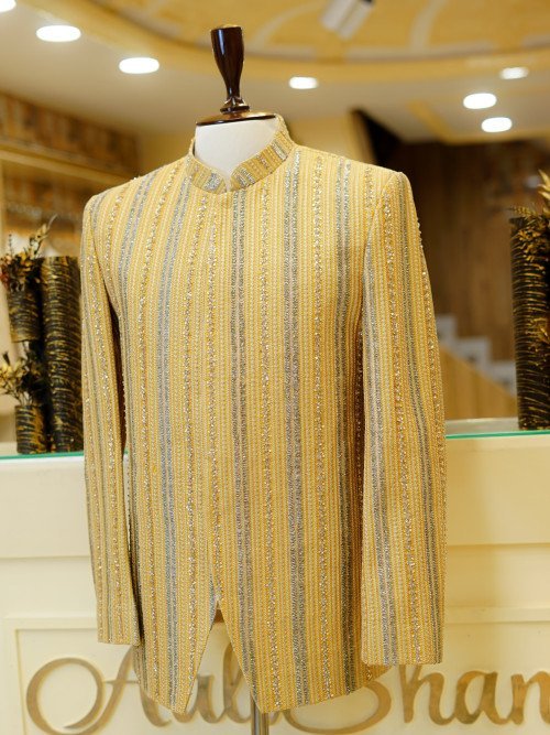 Prince Coat for Mehndi & Party Wear – Vibrant Style with Traditional Flair