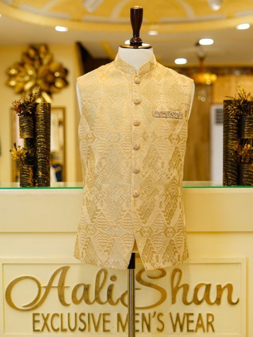 Men’s Embroidered Styling Waistcoat