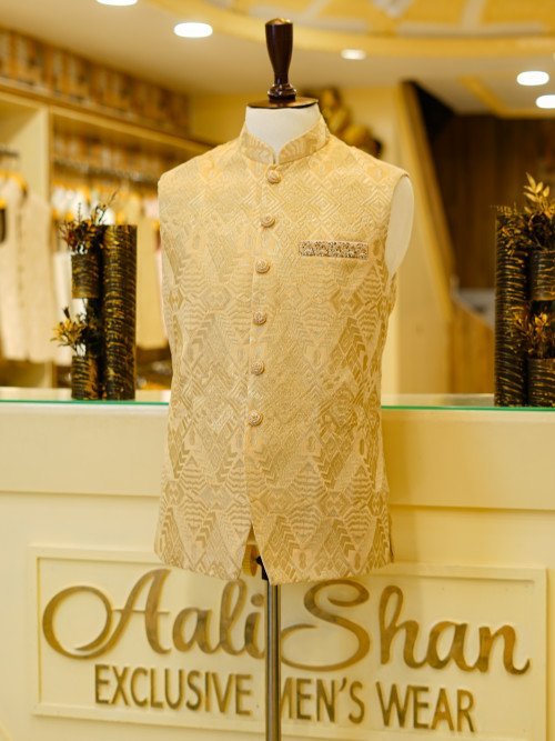 Men’s Embroidered Styling Waistcoat